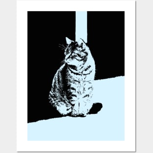 Vigilant Cat Posters and Art